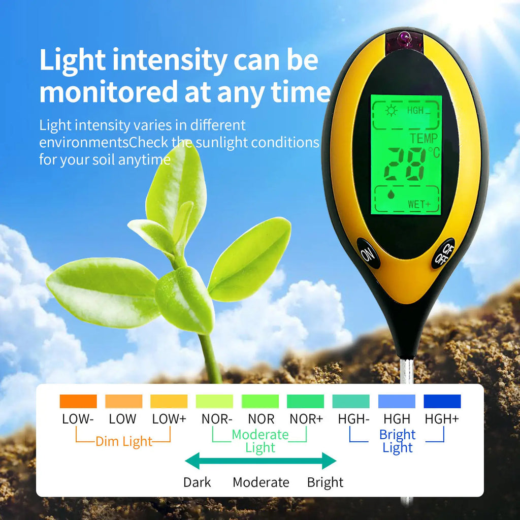EverNest PlantSense™ 4-in-1 Soil Tester