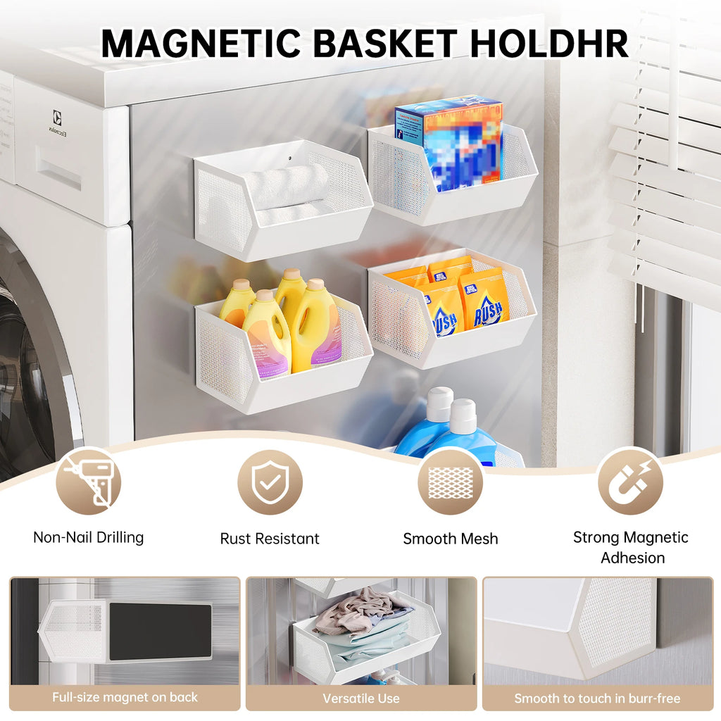 EverNest LaundryDock™ Magnetic Storage Shelf