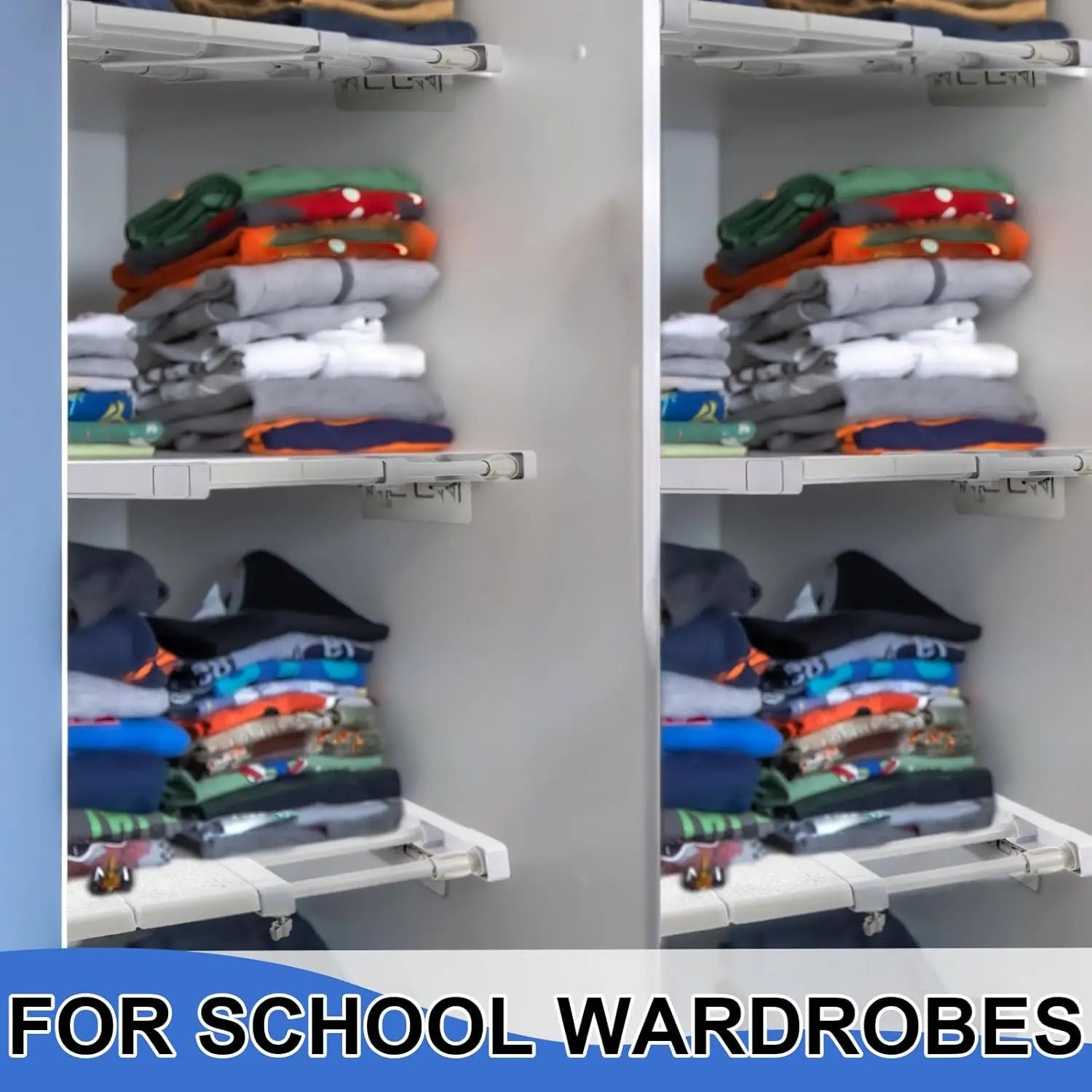EverNest ShelfLift™ Expandable Closet Shelf