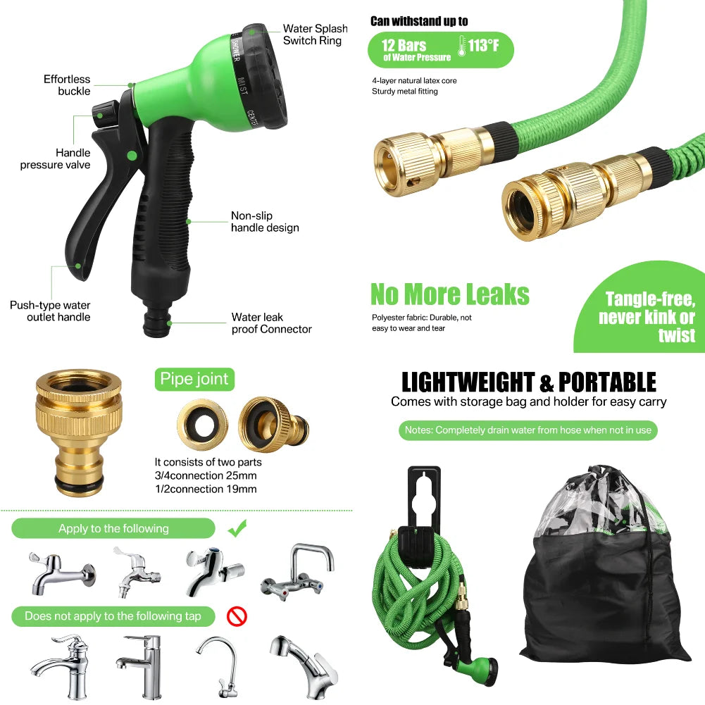 EverNest FlexFlow™ Expandable Garden Hose