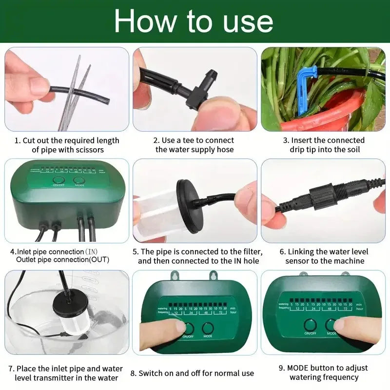 EverNest SolarBloom™ Irrigation Kit
