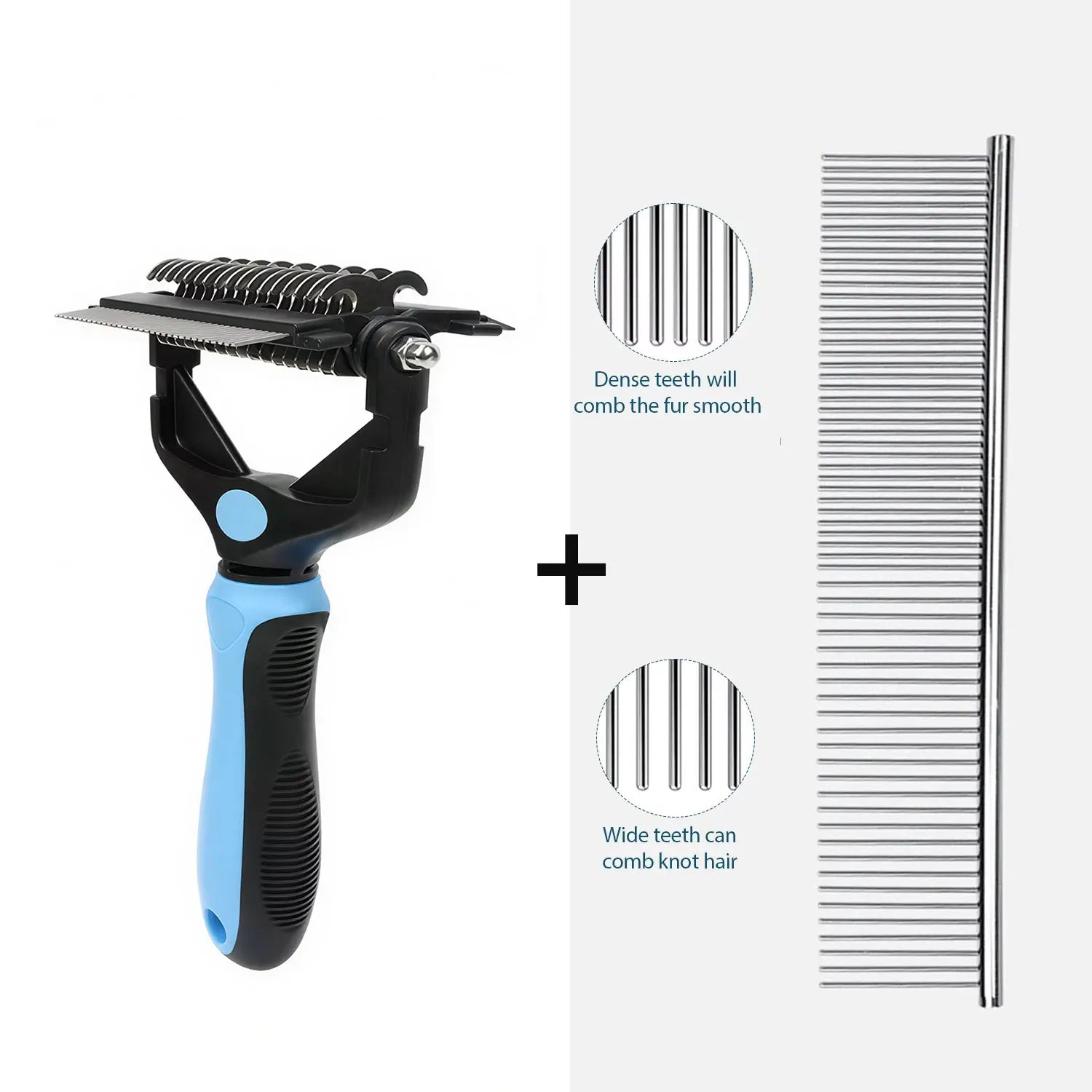 EverNest FurEase™ 3-in-1 Grooming Brush