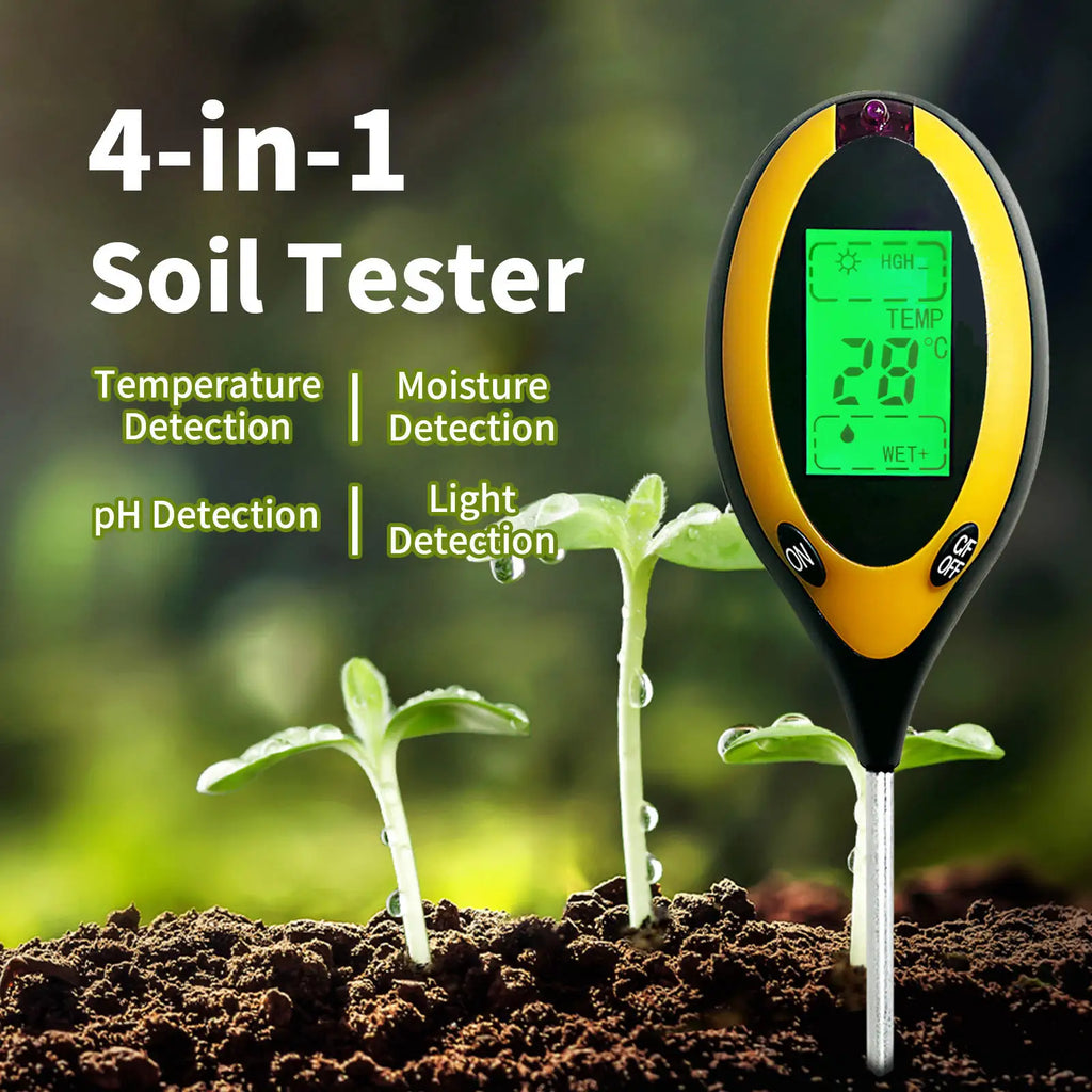 EverNest PlantSense™ 4-in-1 Soil Tester
