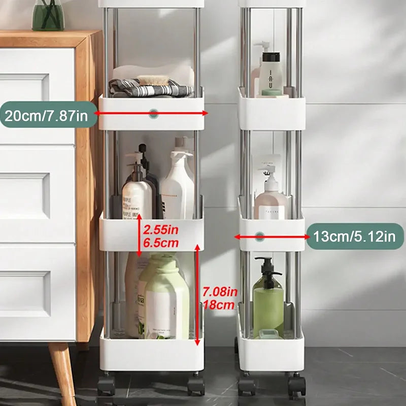 EverNest SlimSlide™ Rolling Storage Cart