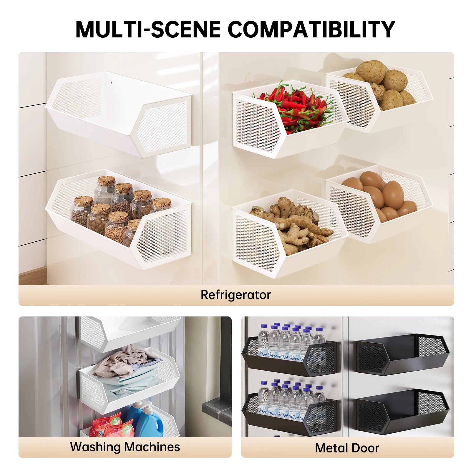 EverNest LaundryDock™ Magnetic Storage Shelf