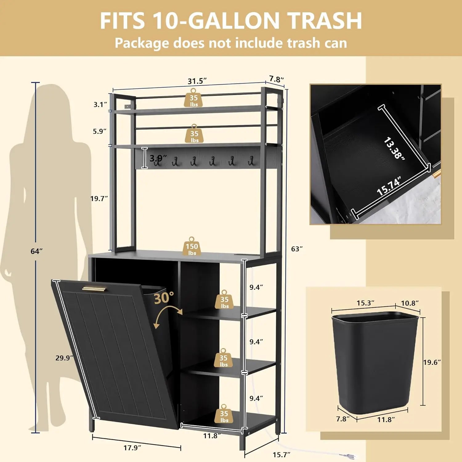EverNest KitchenHub™ Storage Station