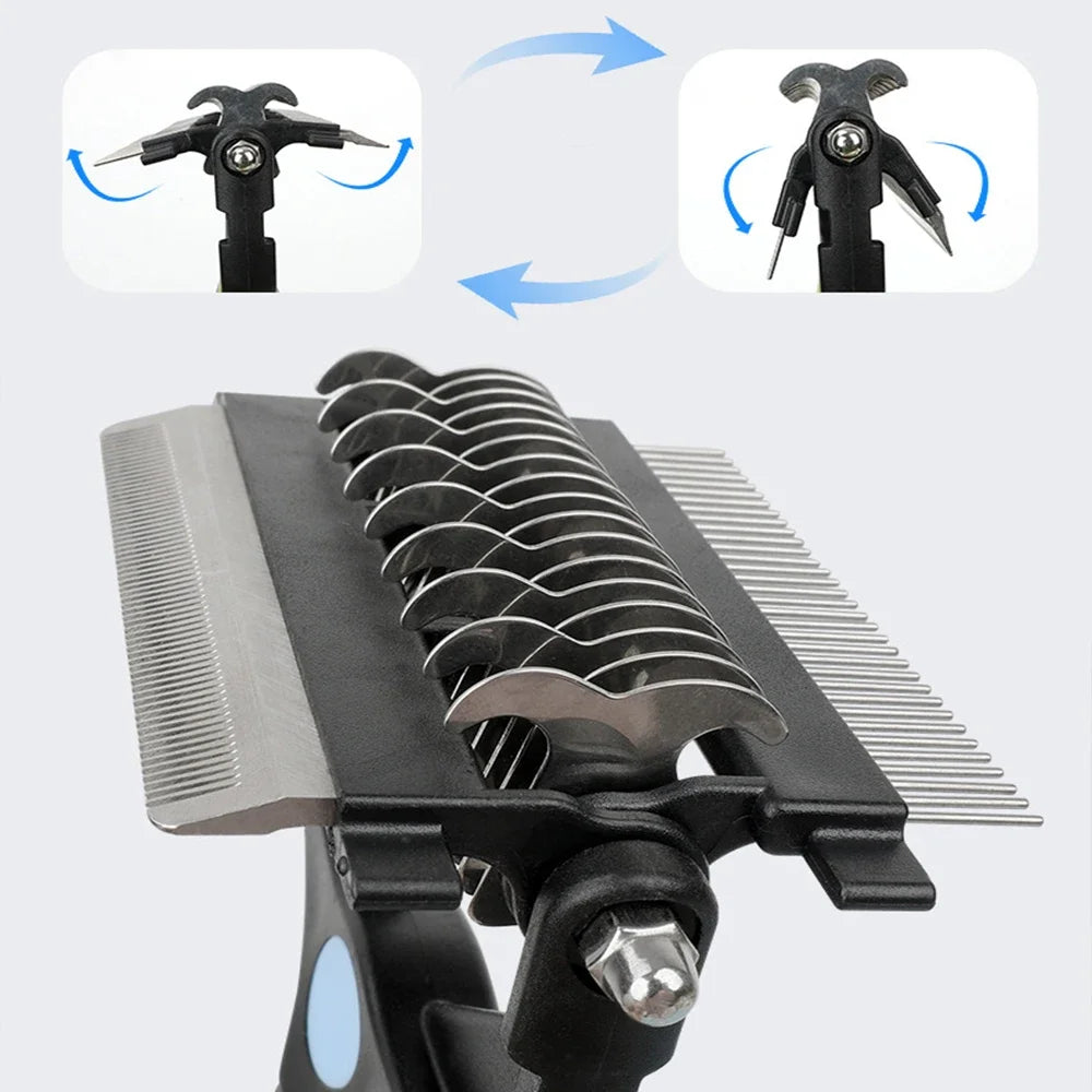 EverNest FurEase™ 3-in-1 Grooming Brush