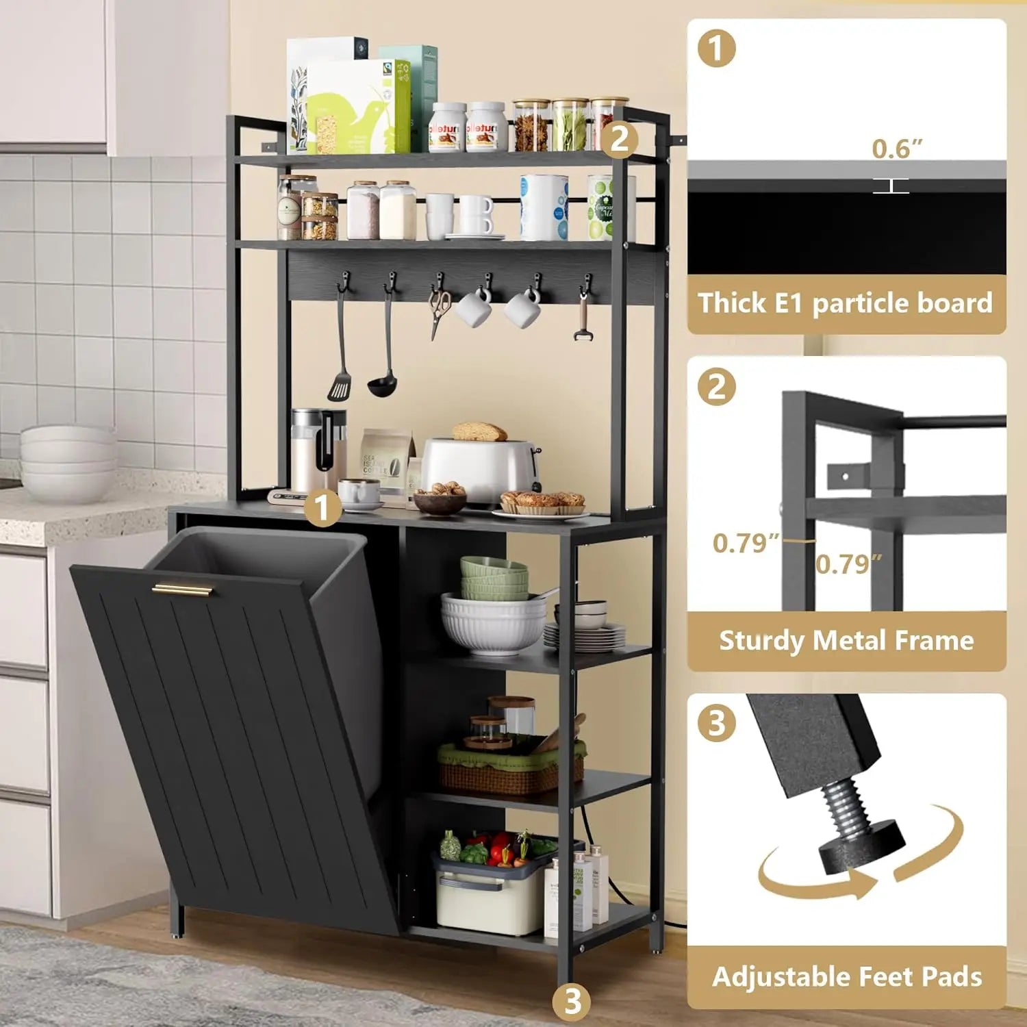 EverNest KitchenHub™ Storage Station